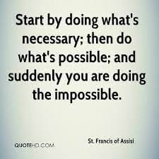 Francis of Assisi - Start With Necessary